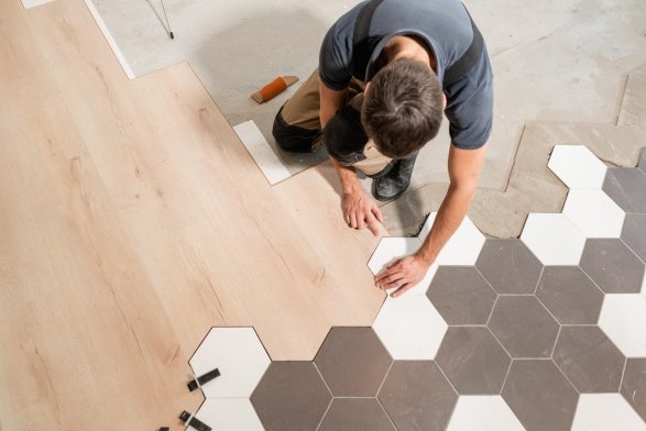 Flooring installation services in Bowie